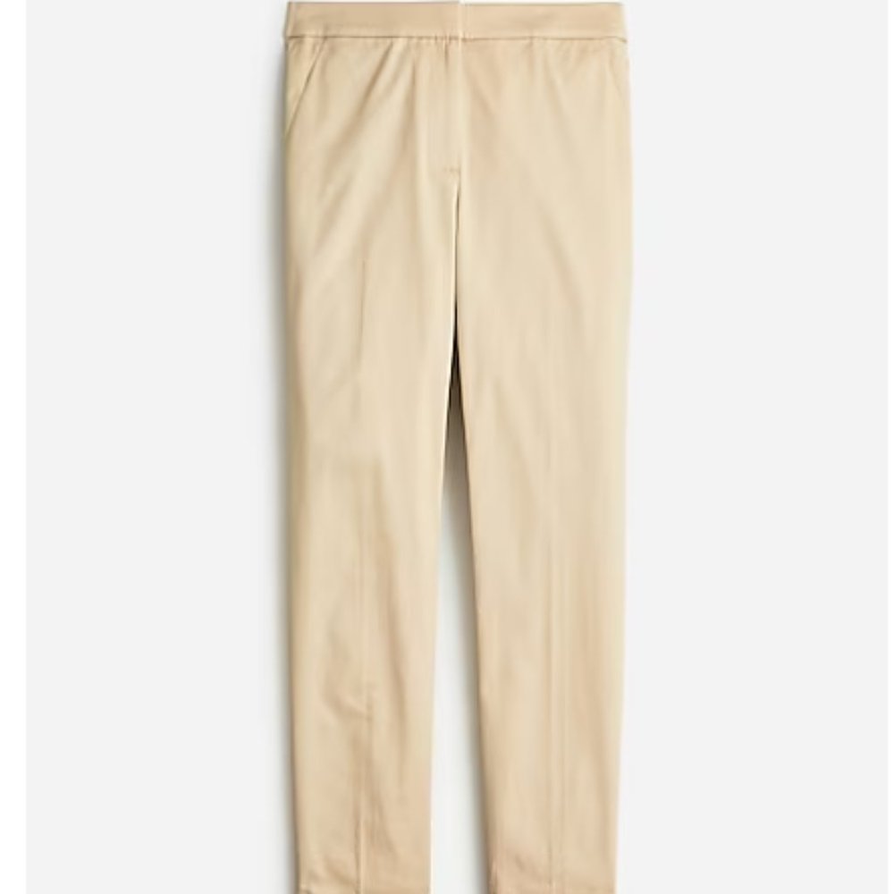 Kate Cuffed Straight Leg Pant in Lightweight Chino